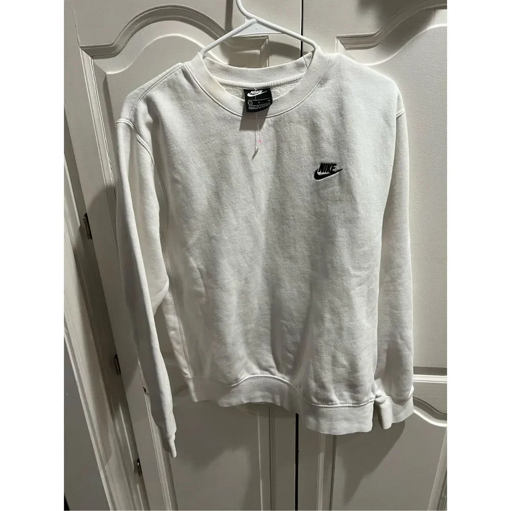Vtg Nike Swoosh Faded Sweatshirt embroidered Nike swoosh